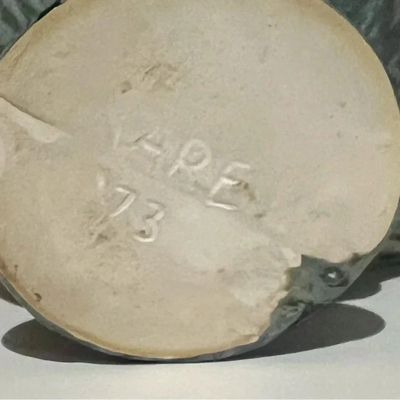 Vintage pair of 1973 KARE ceramic mugs stunning colors - Picture 5 of 9